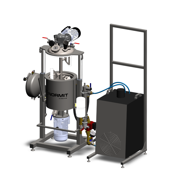 Laboratory vacuum homogenizer mixer VMG 20